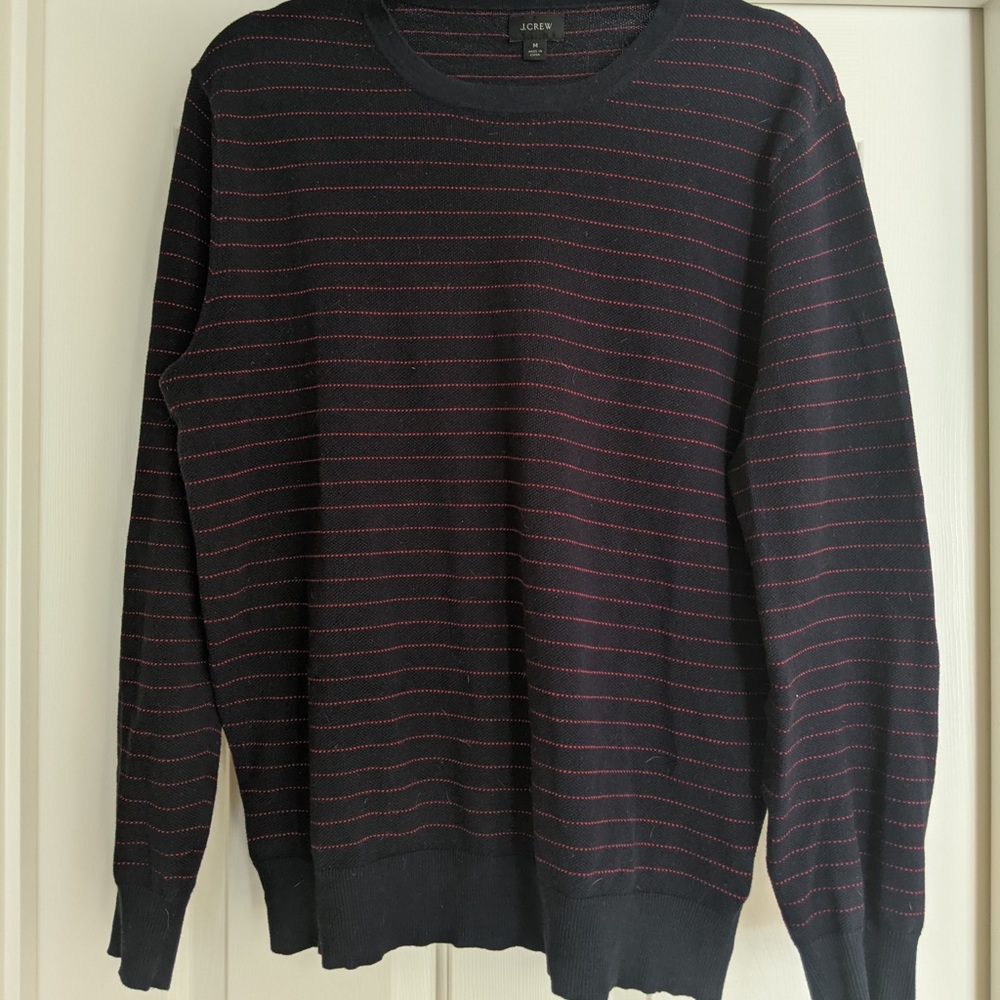 J.Crew Striped Men’s Sweater Cahmere Blend